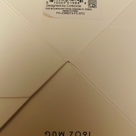 Corkcicle Rifle Paper Co Hydrangea Blue Floral Mug 16oz NWT - Picture 10 of 10